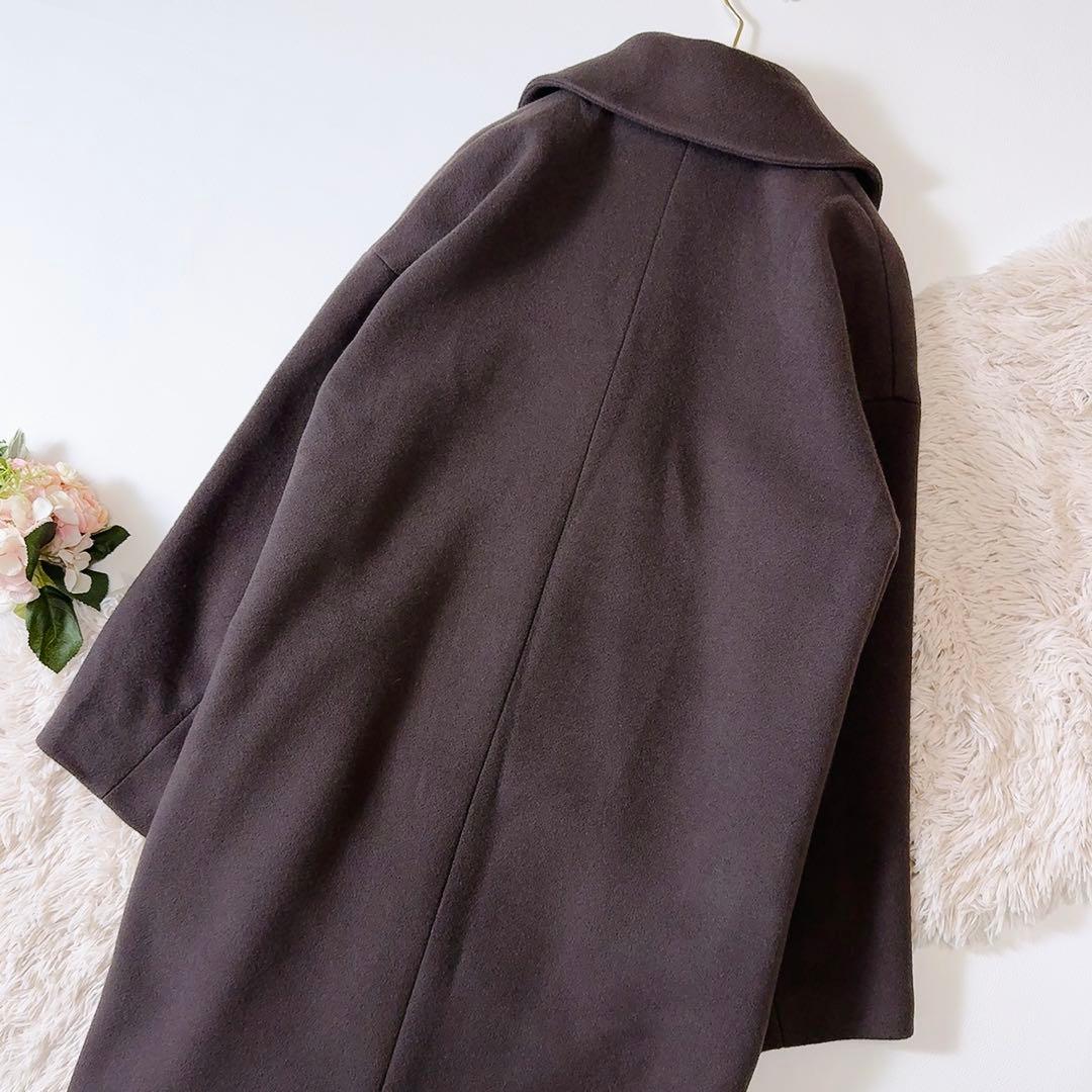 美品ꕥイエナ 高級生地 MANTECO オーバーチェスターコート 日本製