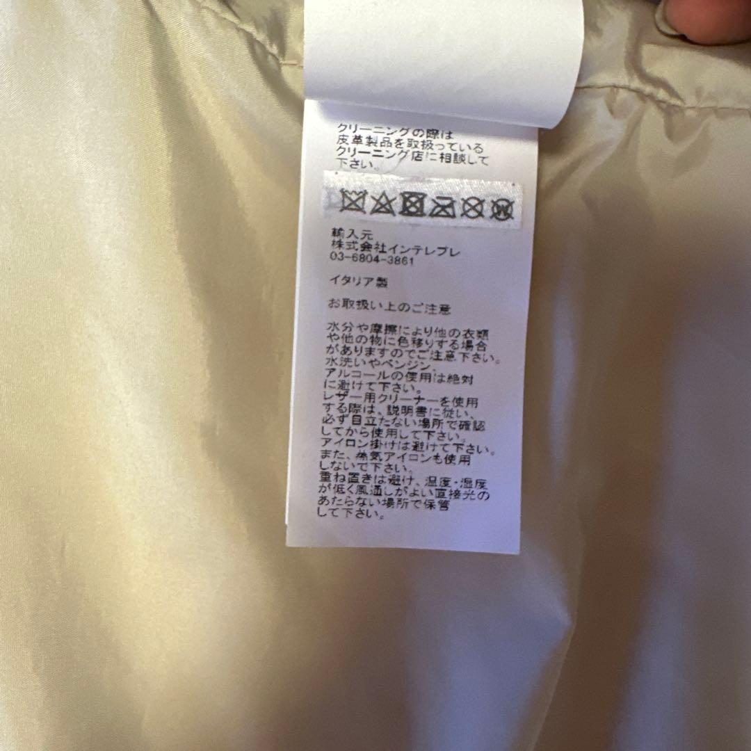 EMMETI エンメティ ムートン ダウンベスト ジレ 36