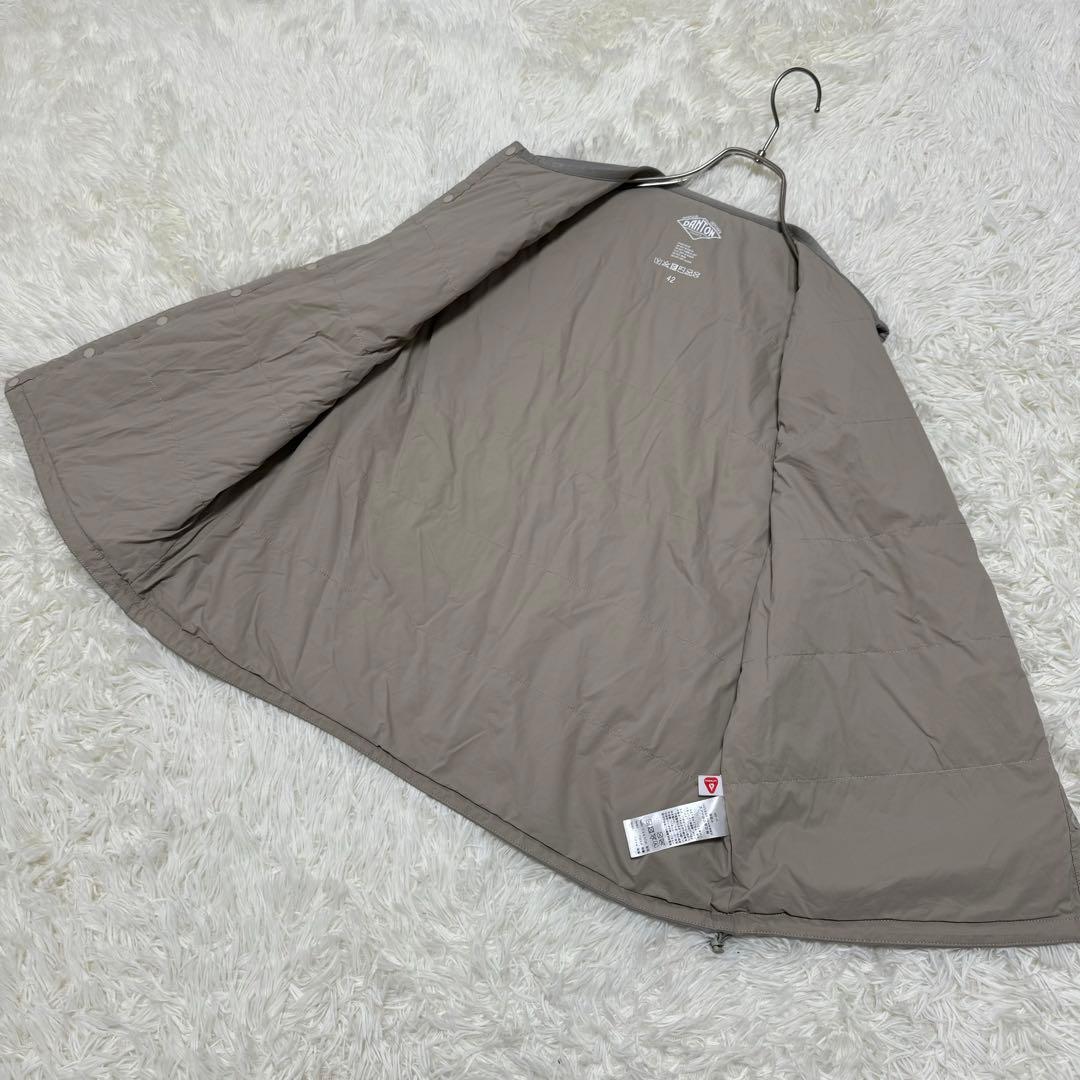 美品　ダントン　DANTON ナイロンベスト　インサレーション インナーベスト