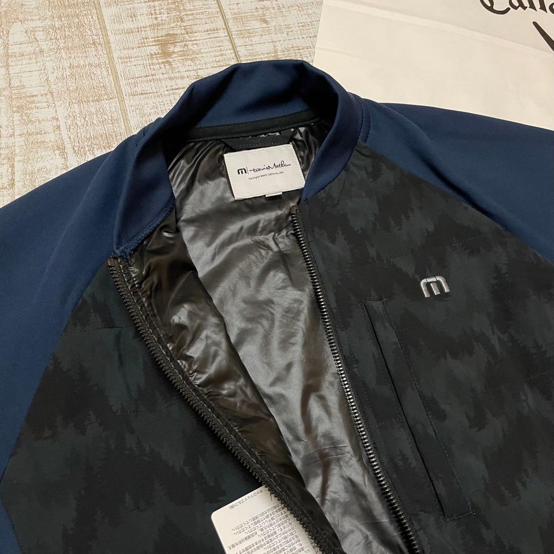 新品 キャロウェイ トラヴィスマシュー ブルゾン 中綿 ネイビー Lサイズ