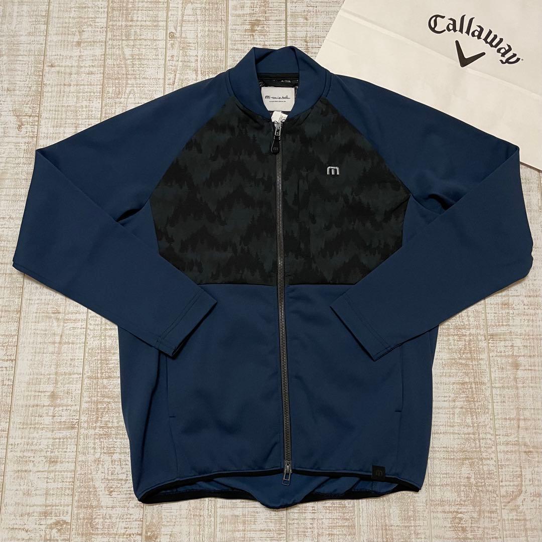 新品 キャロウェイ トラヴィスマシュー ブルゾン 中綿 ネイビー Lサイズ