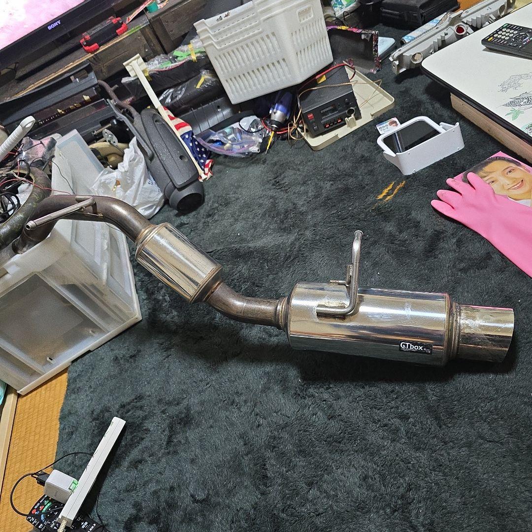 bB ncp 柿本マフラー