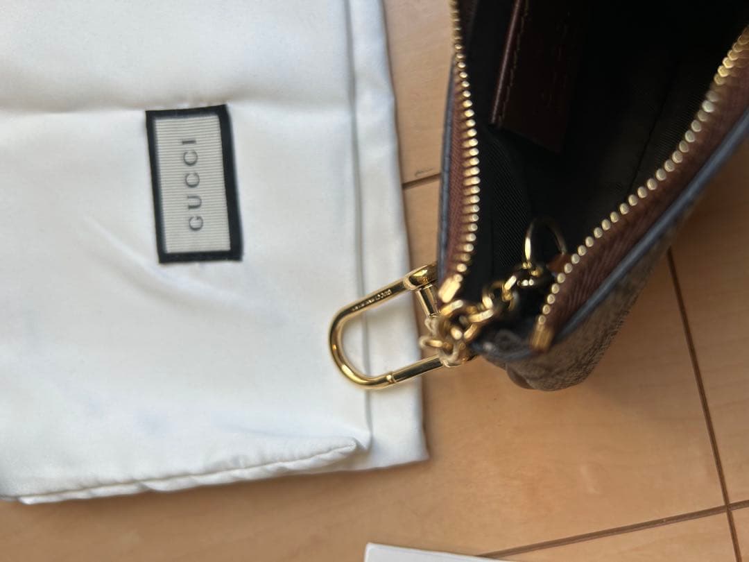 正規品　GUCCI GGパターン キーケース　小銭入れ　新生活に　未使用品