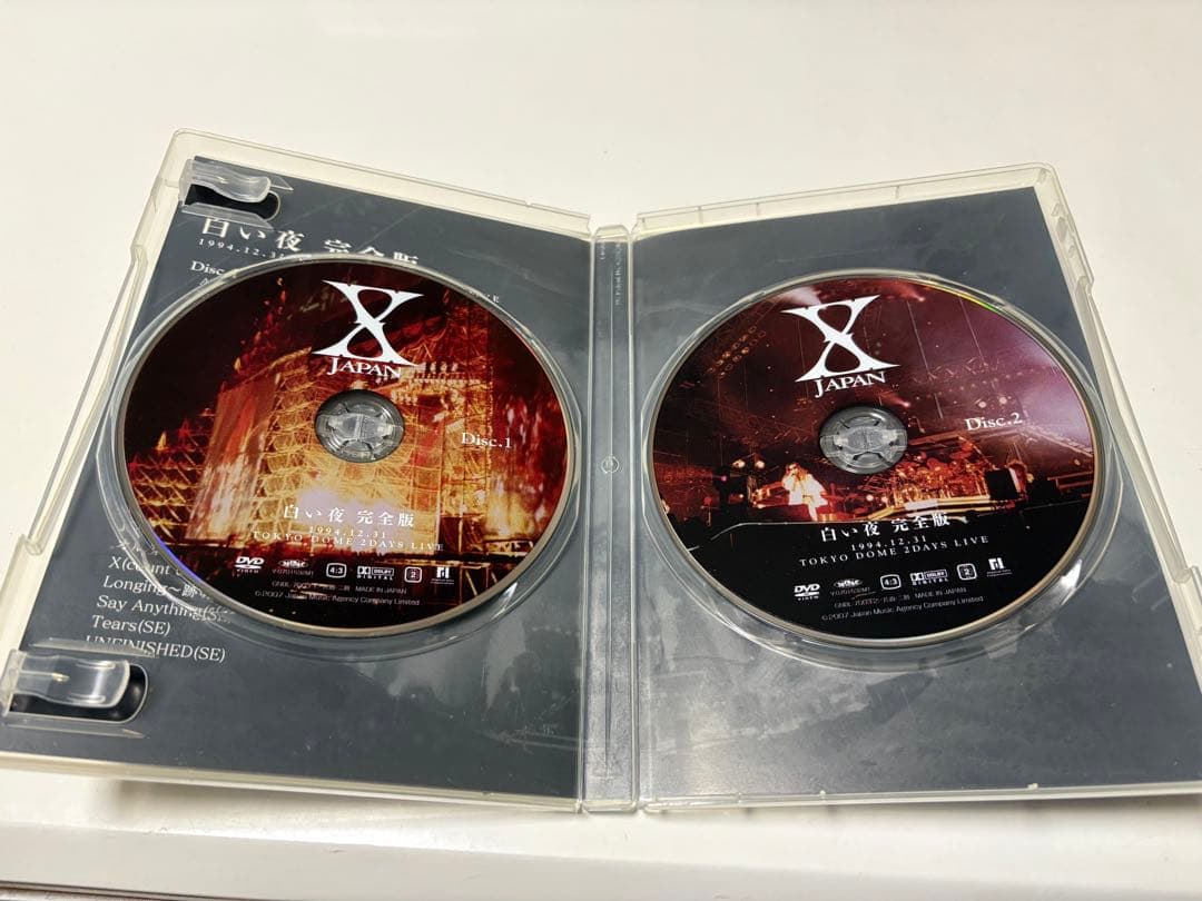 X JAPAN DVD4本セット
