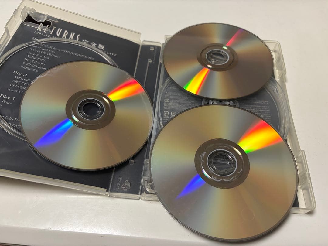 X JAPAN DVD4本セット