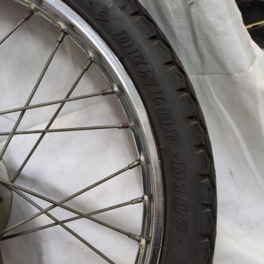 スーパーカブ50カスタム　リアホイール 2.50-17 42T