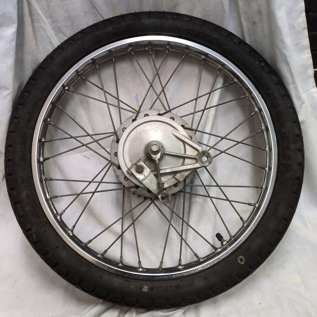 スーパーカブ50カスタム　リアホイール 2.50-17 42T
