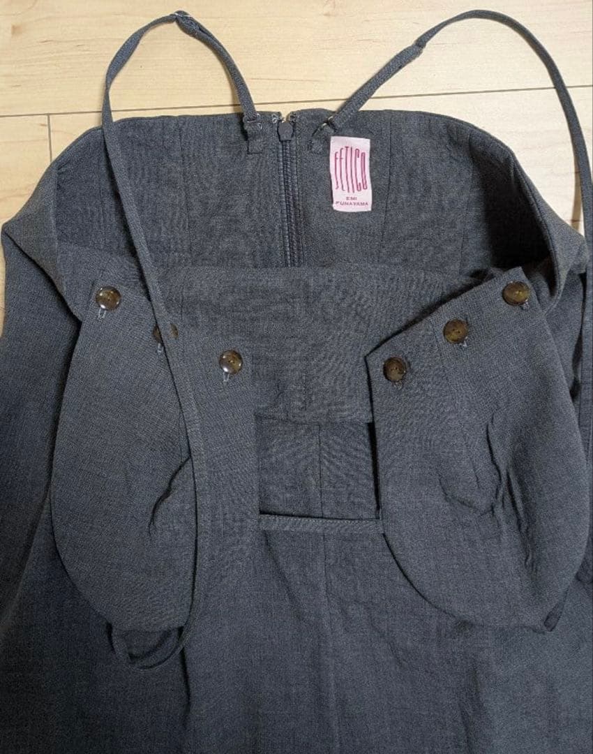 FETICO フェティコ 2WAY ジャンプスーツ キャミオールインワン