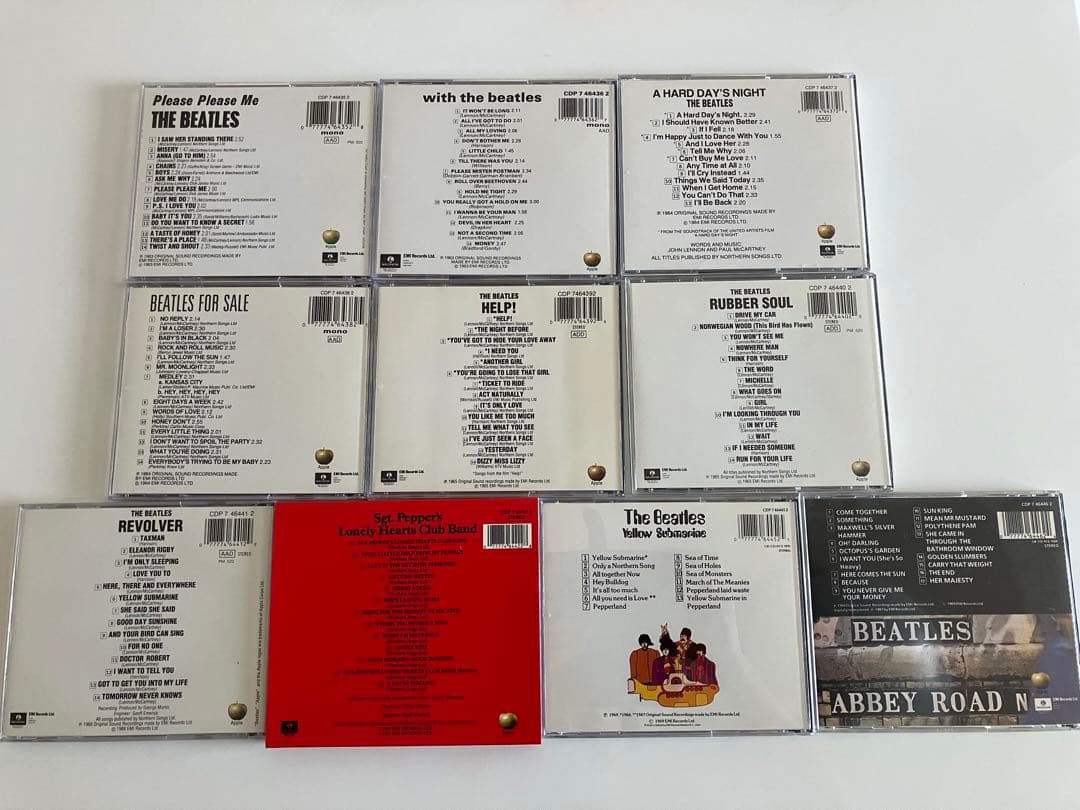 THE BEATLES 10タイトル　ザ・ビートルズ　CD