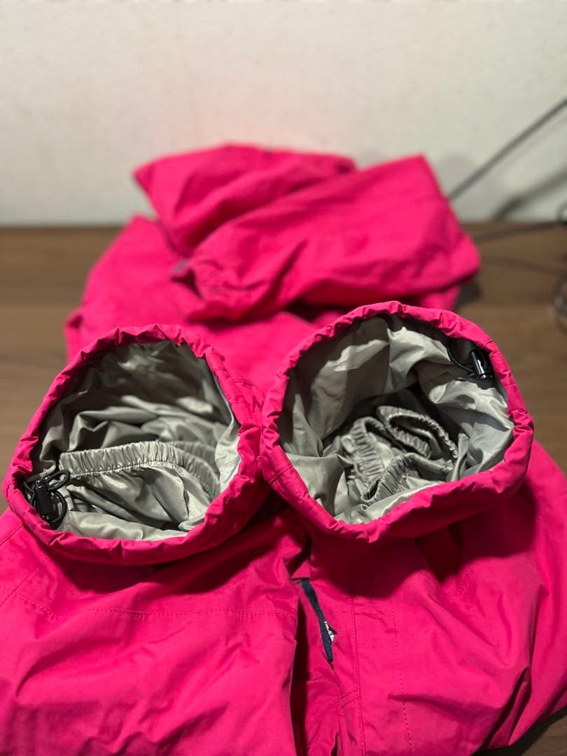 かわいい ノースフェイス ジュニア ジャンプスーツ 110cm おまけ付