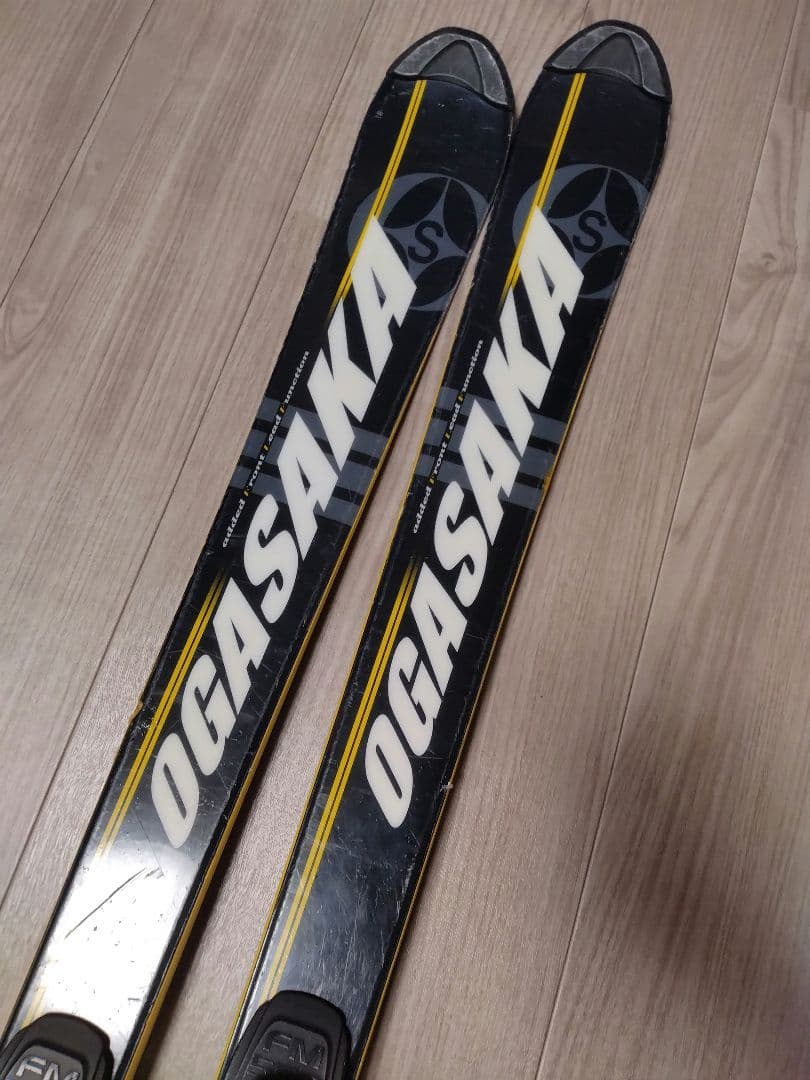 【高性能☆】165cm　OGASAKAスキー板セット♪　送料無料！