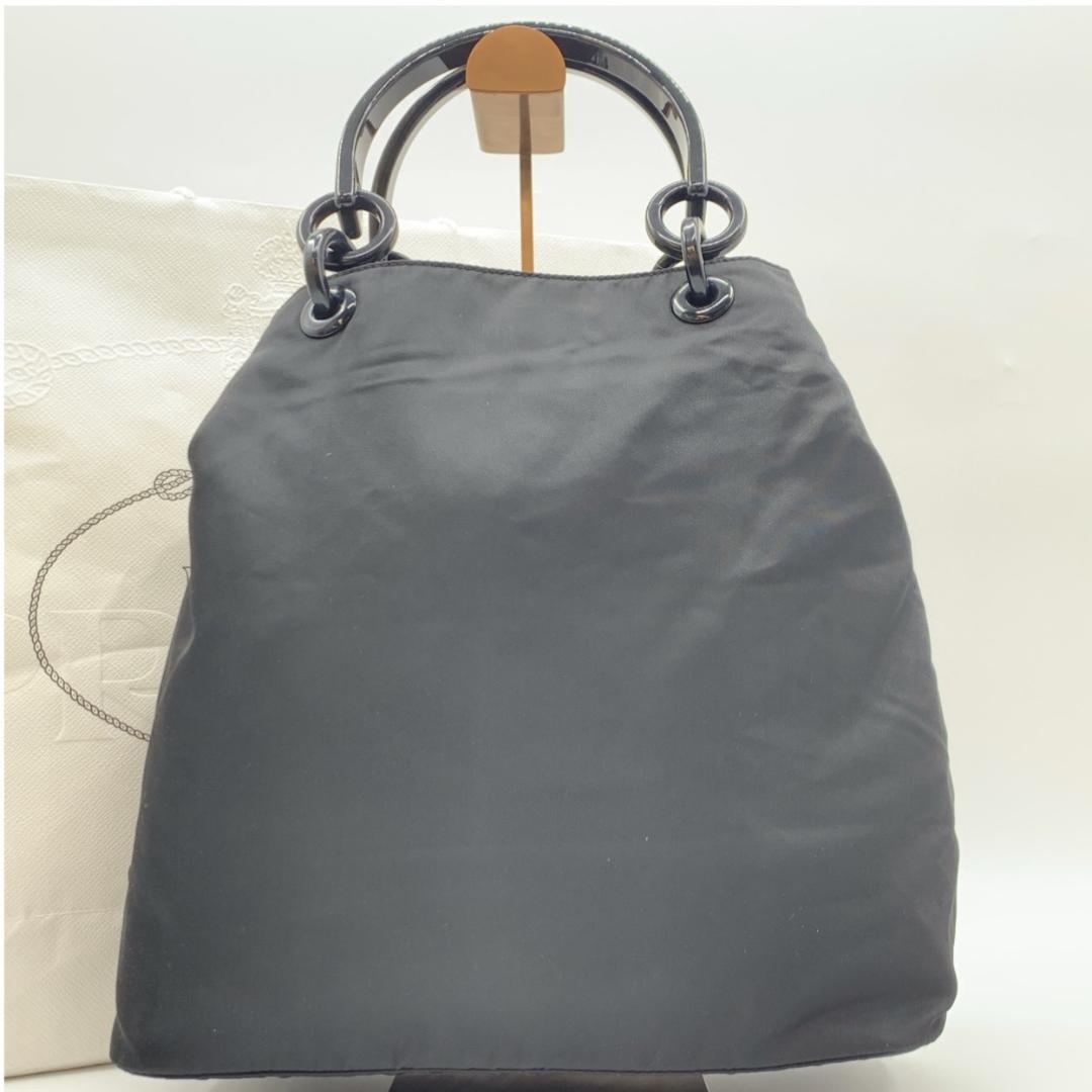 プラダ テスート プラハンドル トート ハンドバッグ ナイロン 三角ロゴプレート