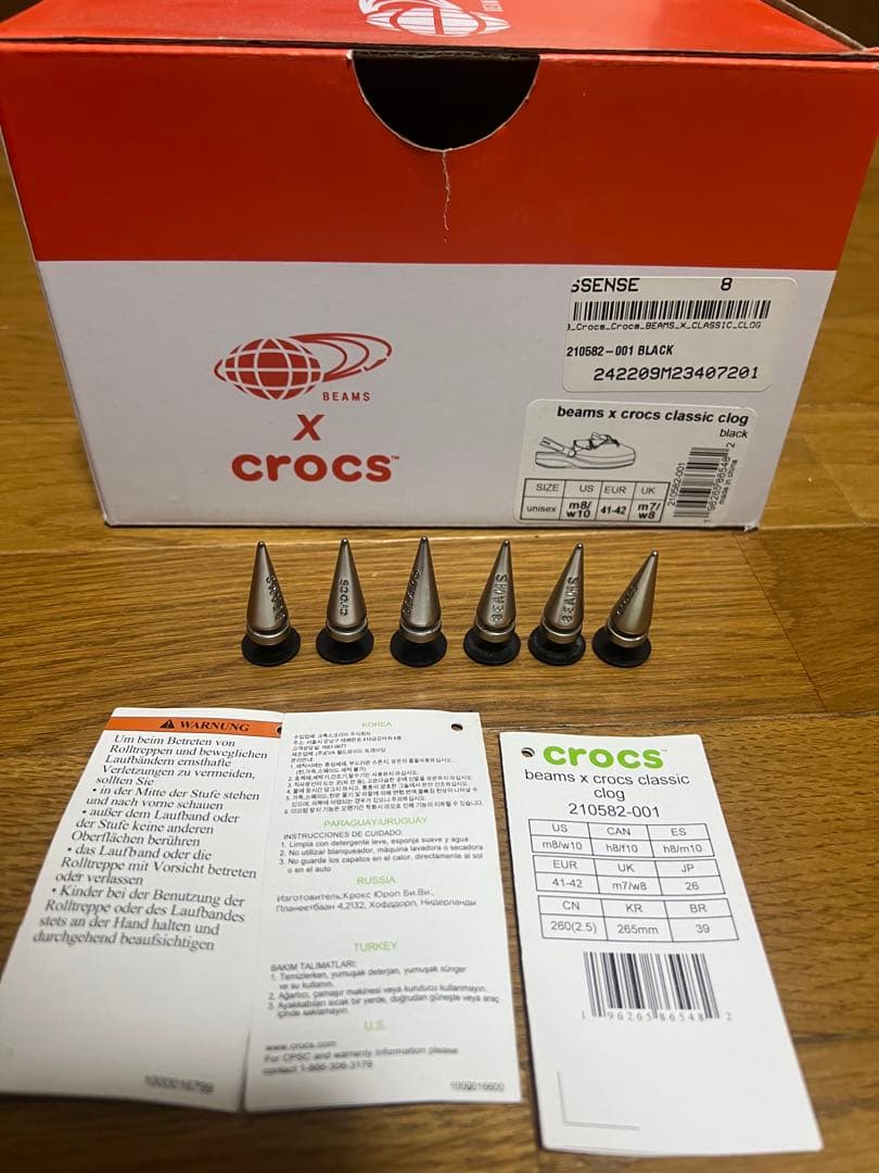 crocs beams サボサンダル