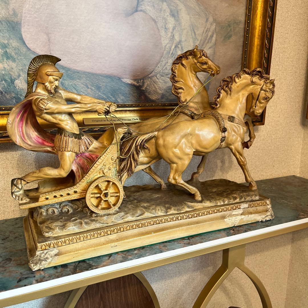 【更に値下げしました】アンティーク調チャリオット《Made in Italy》