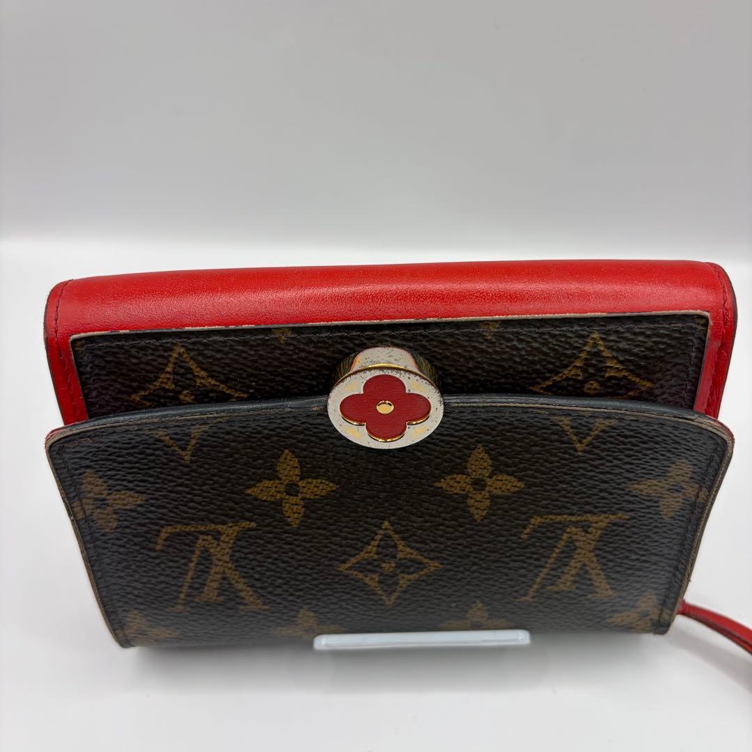 Louis Vuitton ポルトフォイユ・フロール M64588 モノグラム