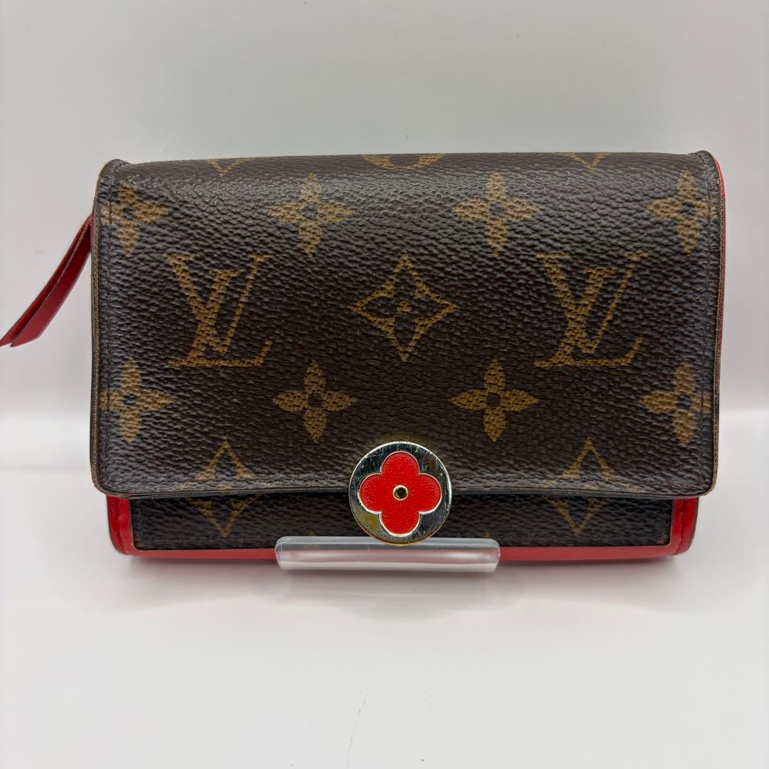 Louis Vuitton ポルトフォイユ・フロール M64588 モノグラム