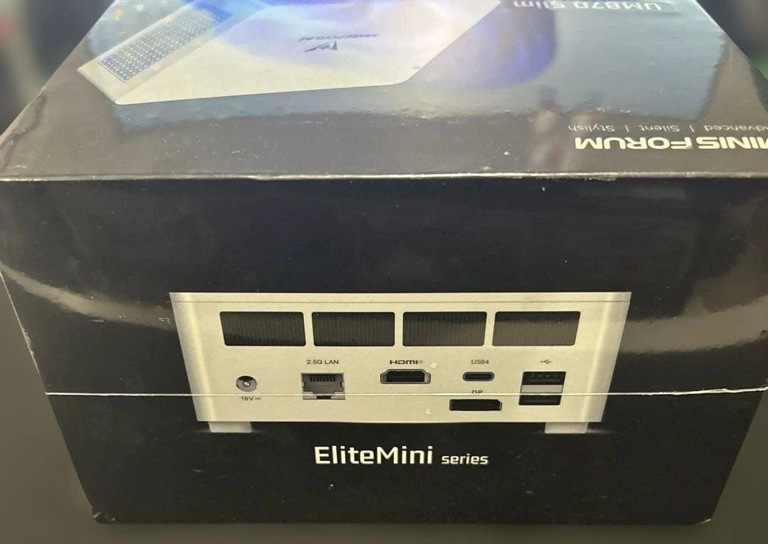 新品未使用 MINISFORUM UM870 Slim