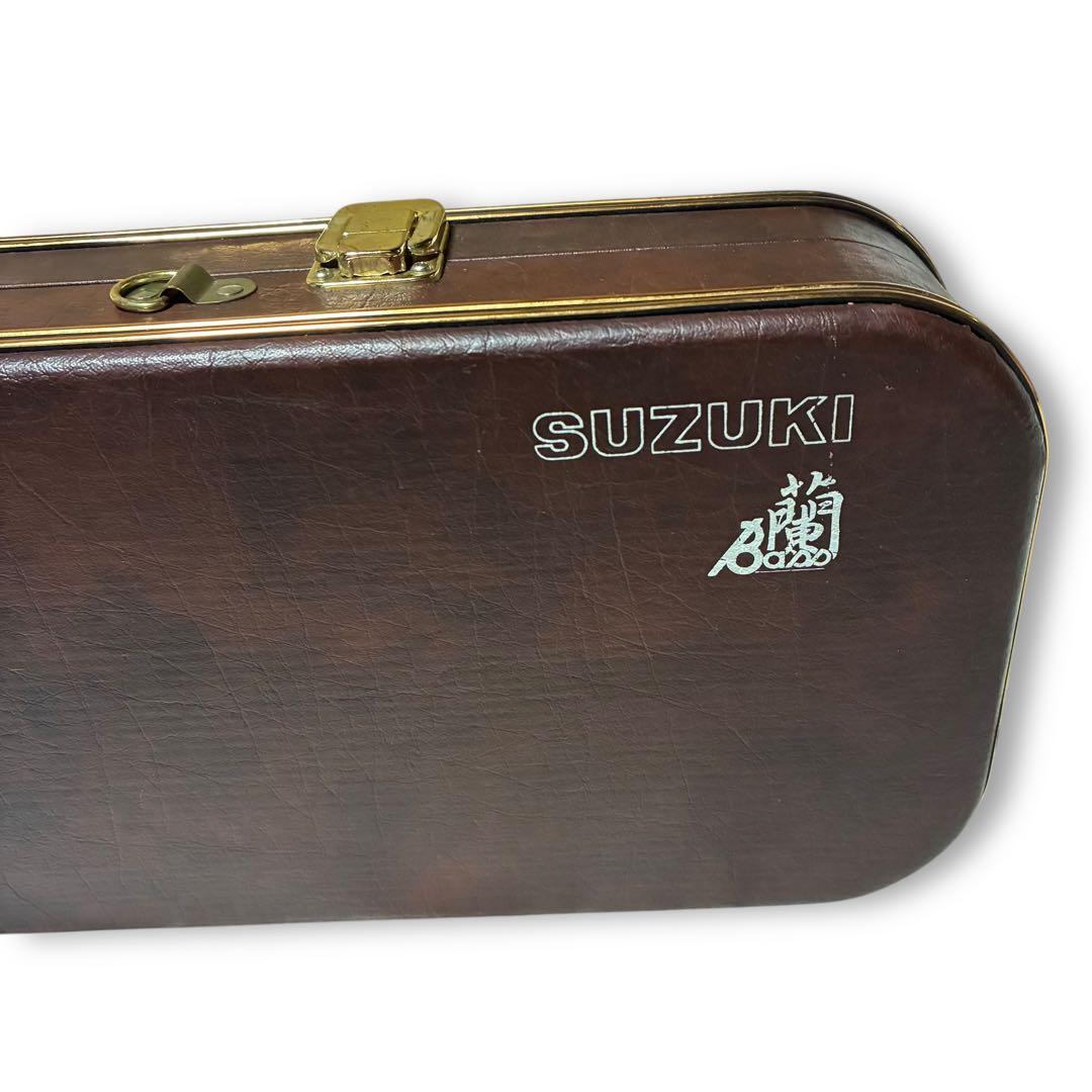 SUZUKI 電気大正琴 蘭BASS バス ベース 低音 希少 美品 専用ケース