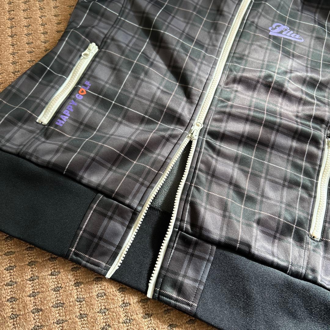 ★美品★FILA GOLF 防寒 スタイリッシュ セットアップ ウェア LL