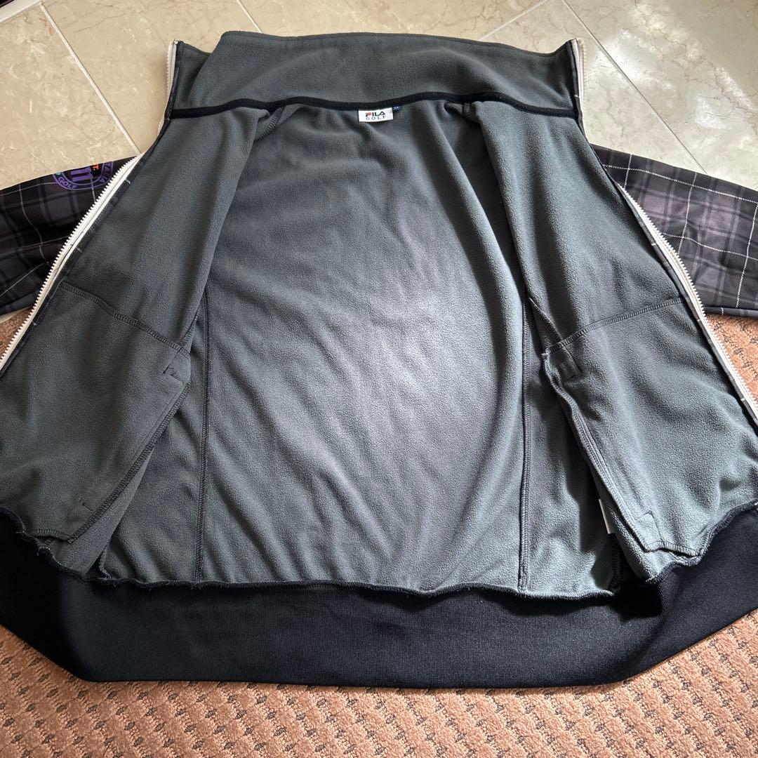 ★美品★FILA GOLF 防寒 スタイリッシュ セットアップ ウェア LL
