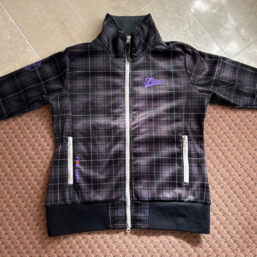 ★美品★FILA GOLF 防寒 スタイリッシュ セットアップ ウェア LL