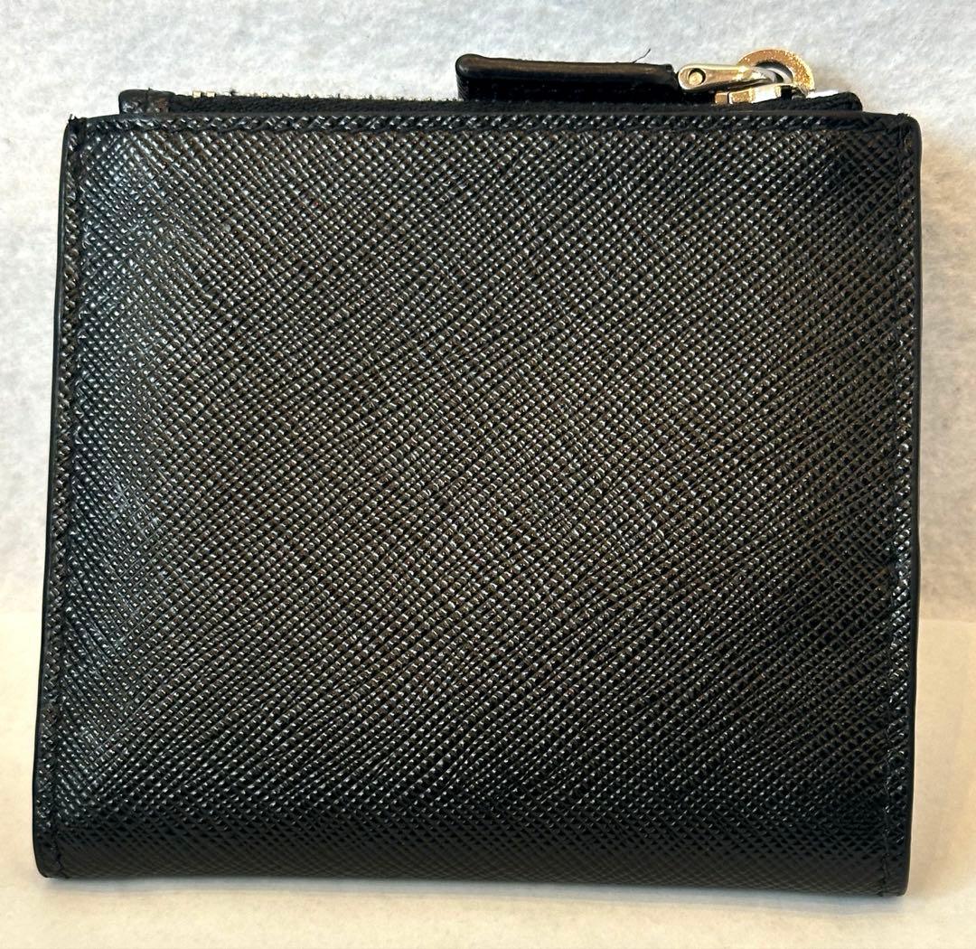 PRADA プラダ サフィアーノ トライアングル 財布 ブラック