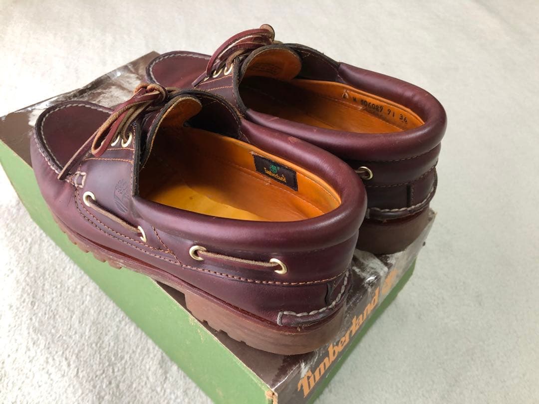 Timberland ティンバーランド 3 EYE CLASSIC バーガンディ