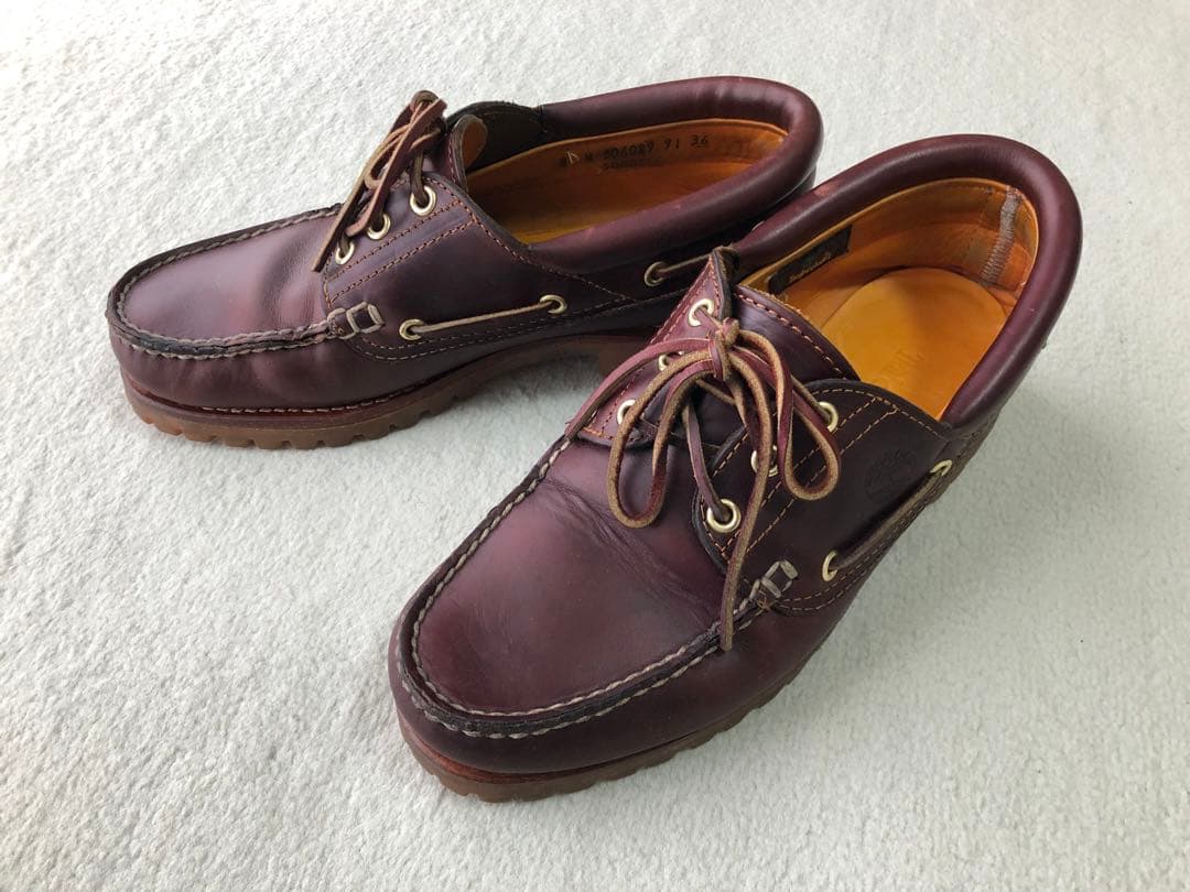 Timberland ティンバーランド 3 EYE CLASSIC バーガンディ