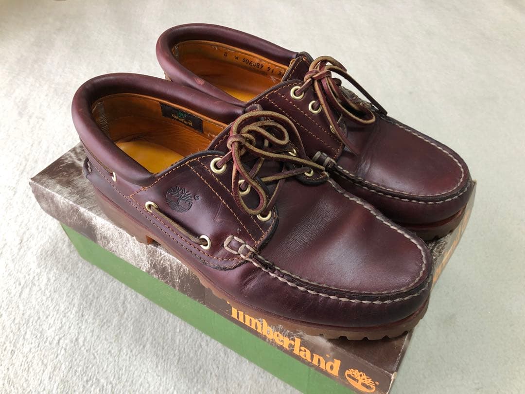 Timberland ティンバーランド 3 EYE CLASSIC バーガンディ