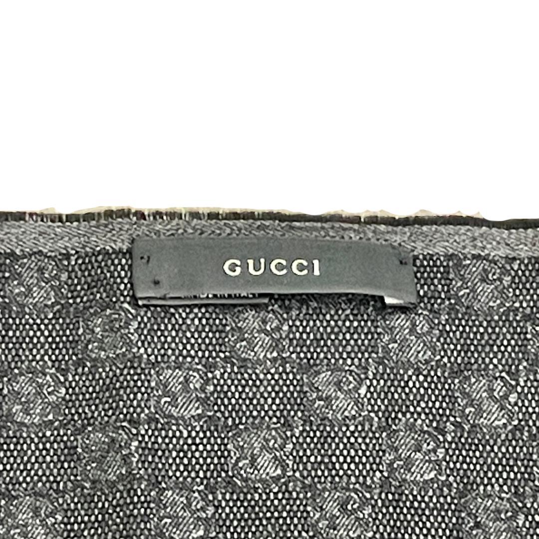 【モデルＹ 】GUCCI グッチ GG柄　マフラー　ロング