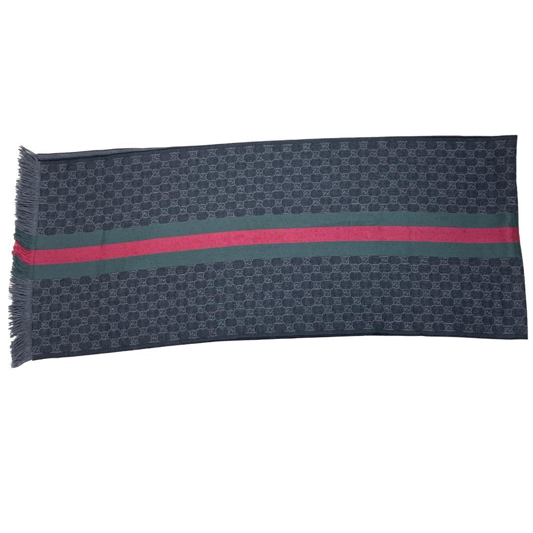 【モデルＹ 】GUCCI グッチ GG柄　マフラー　ロング