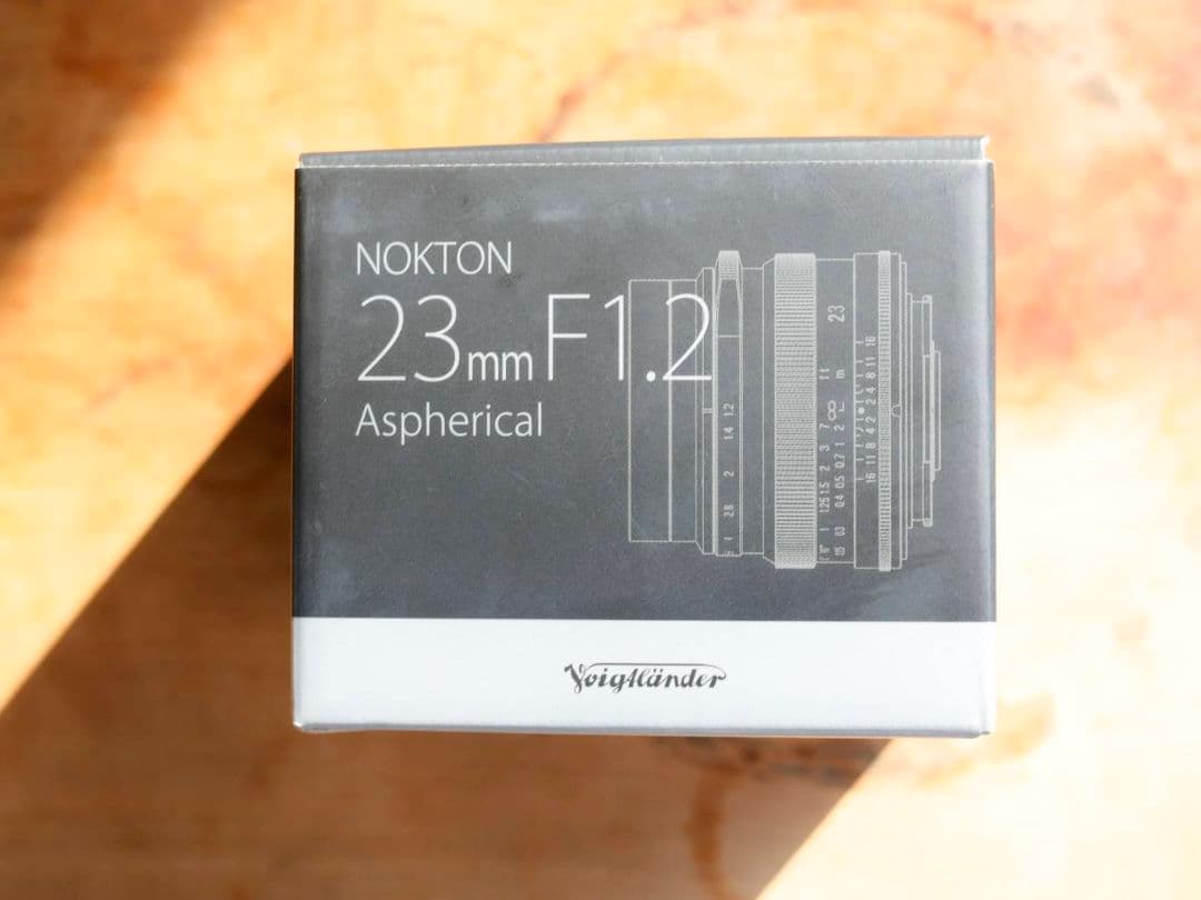 値下げしました！Nokton 23mm F1.2 Aspherical レンズ