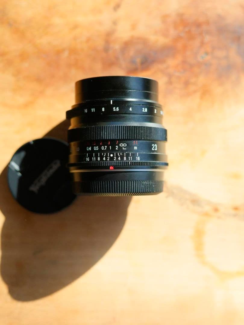 値下げしました！Nokton 23mm F1.2 Aspherical レンズ
