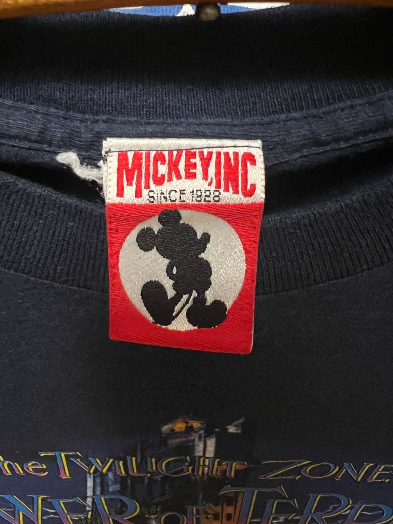 90s ディズニー　Disney　タワーオブテラー　ミッキー tシャツ 美品