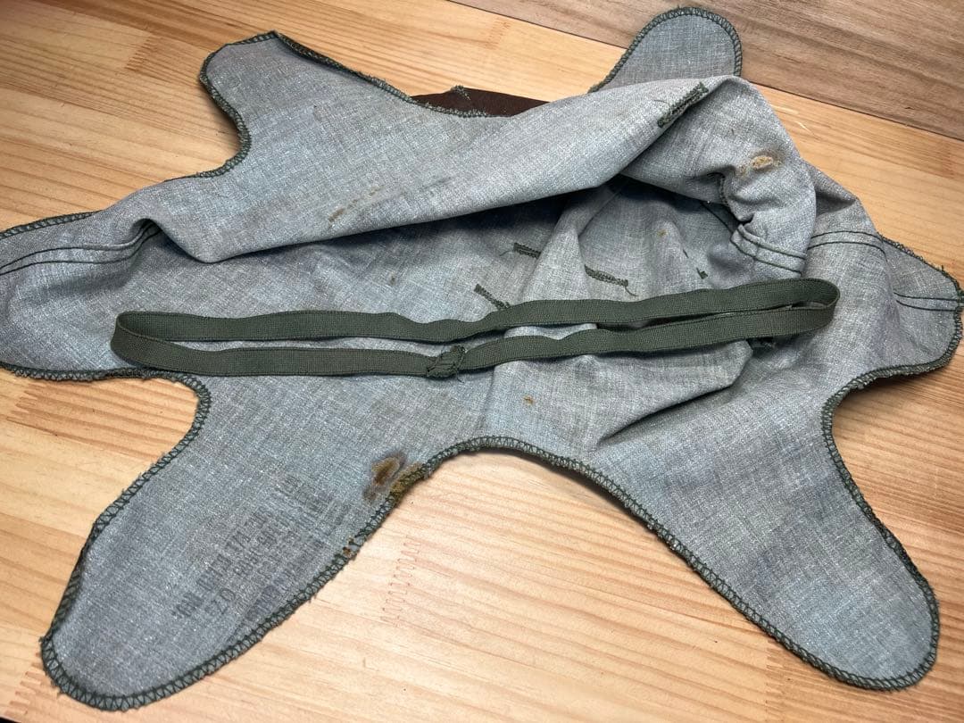 米軍　M1　M2　スチールポットヘルメット　ミッチェルヘルメットカバー付