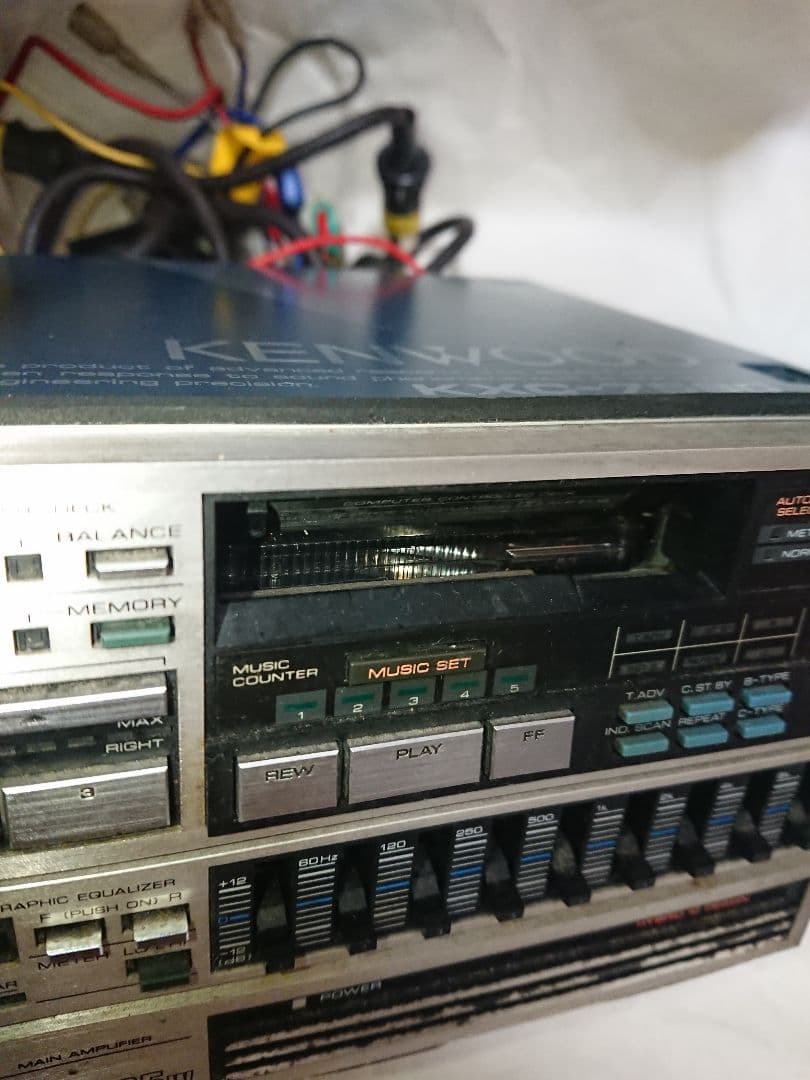 ケンウッド KXC-7580 KGC-5480 KAC-5280 ジャンク