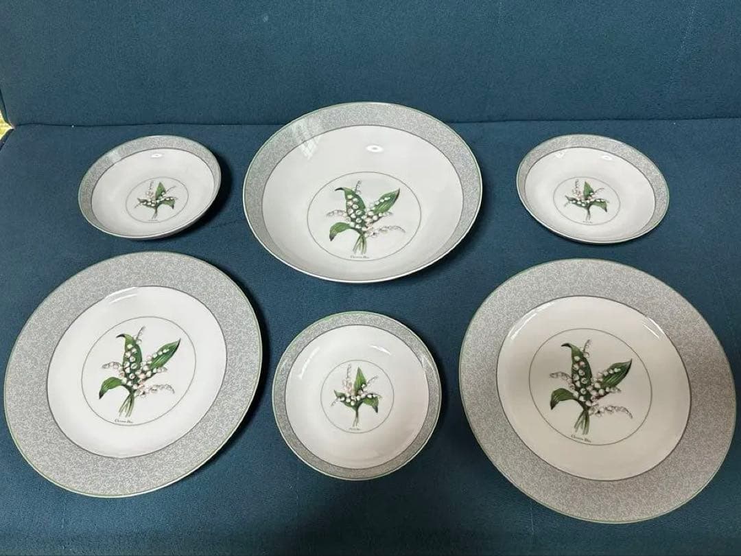 クリスチャン・ディオール ミリラフォーレ 皿 6枚セット