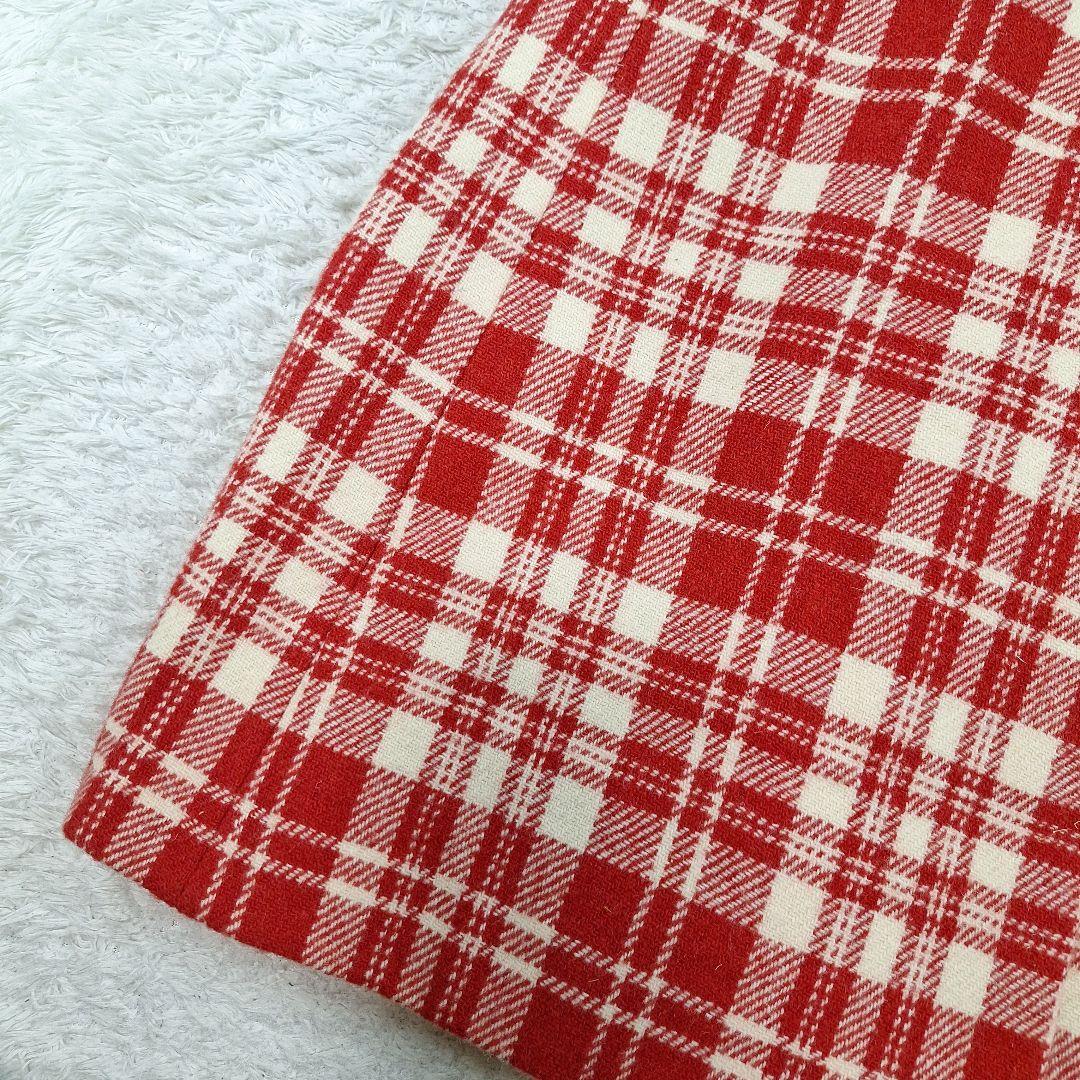 ポールスミス　ハリスツイード　ロングコート　ダブル　チェック柄　40 L