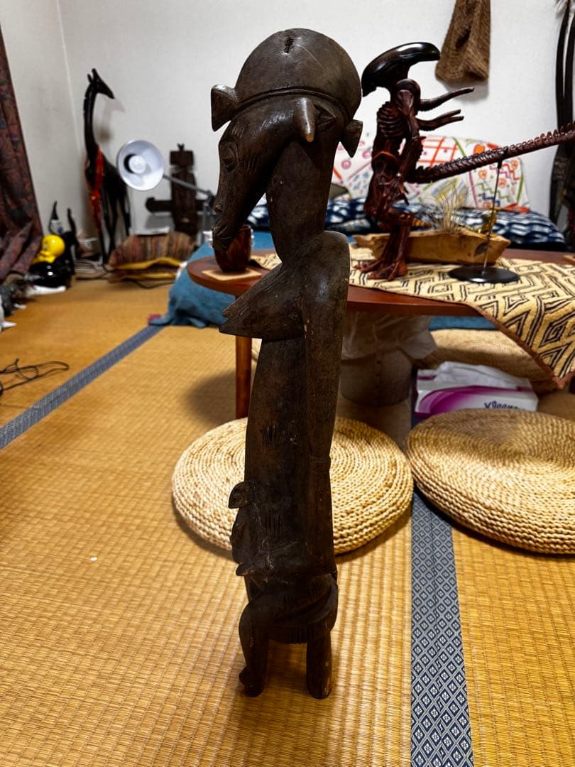 ✴︎更に値下げ！✴︎15000円！✴︎お買い得です！アフリカ 木製60センチ