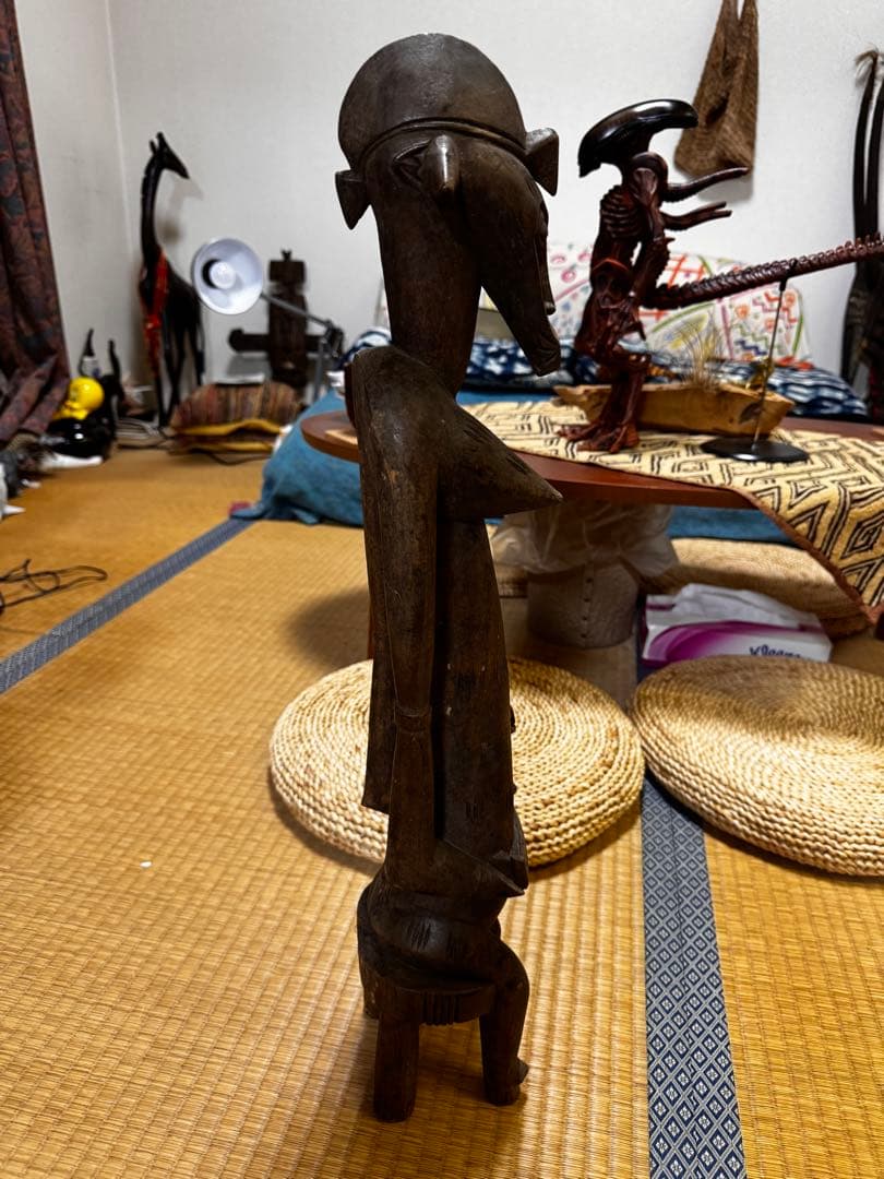 ✴︎更に値下げ！✴︎15000円！✴︎お買い得です！アフリカ 木製60センチ