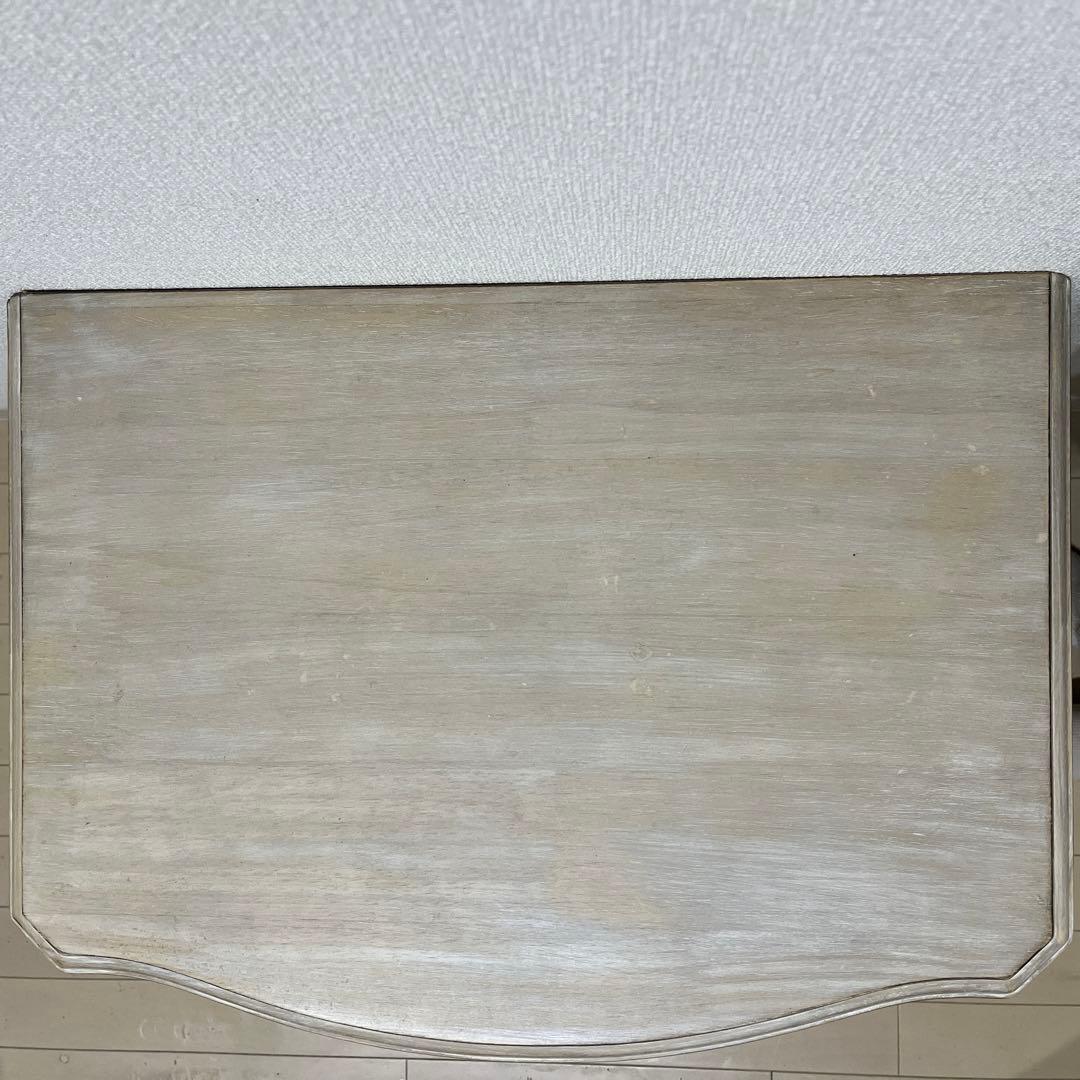 【送料込み】シャビーシック★アンティーク風★サイドテーブル★チェスト★白