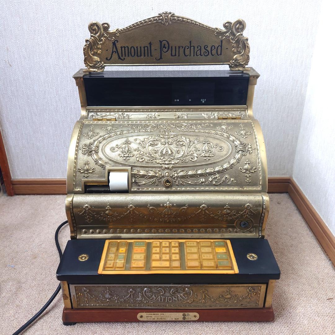 【ジャンク】 ナショナル クラシック レジスター NCR 2114 通電確認済み