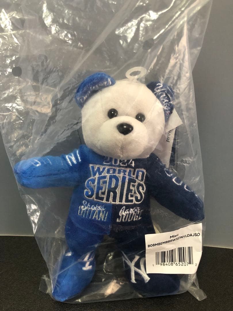 【大谷翔平&アーロンジャッジ】ワールドシリーズ記念チームベア！524個限定！新品