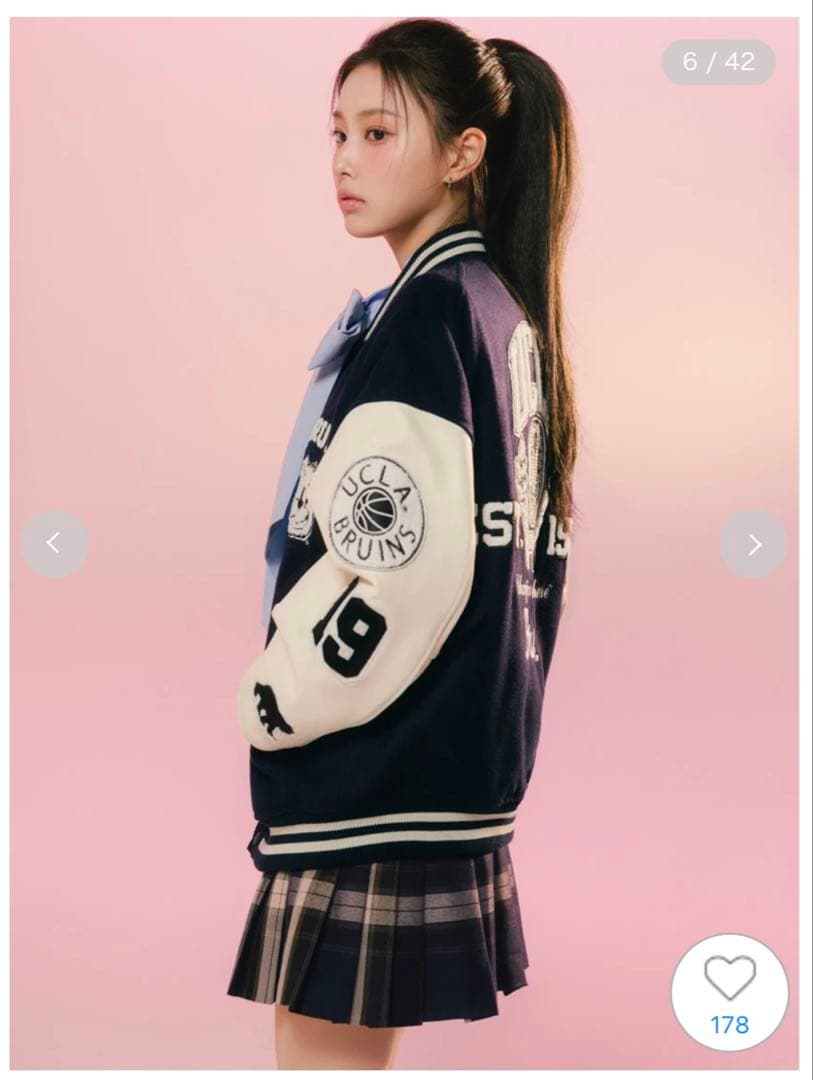 【新品未使用】【UCLA/NUTMEG】スタジャン