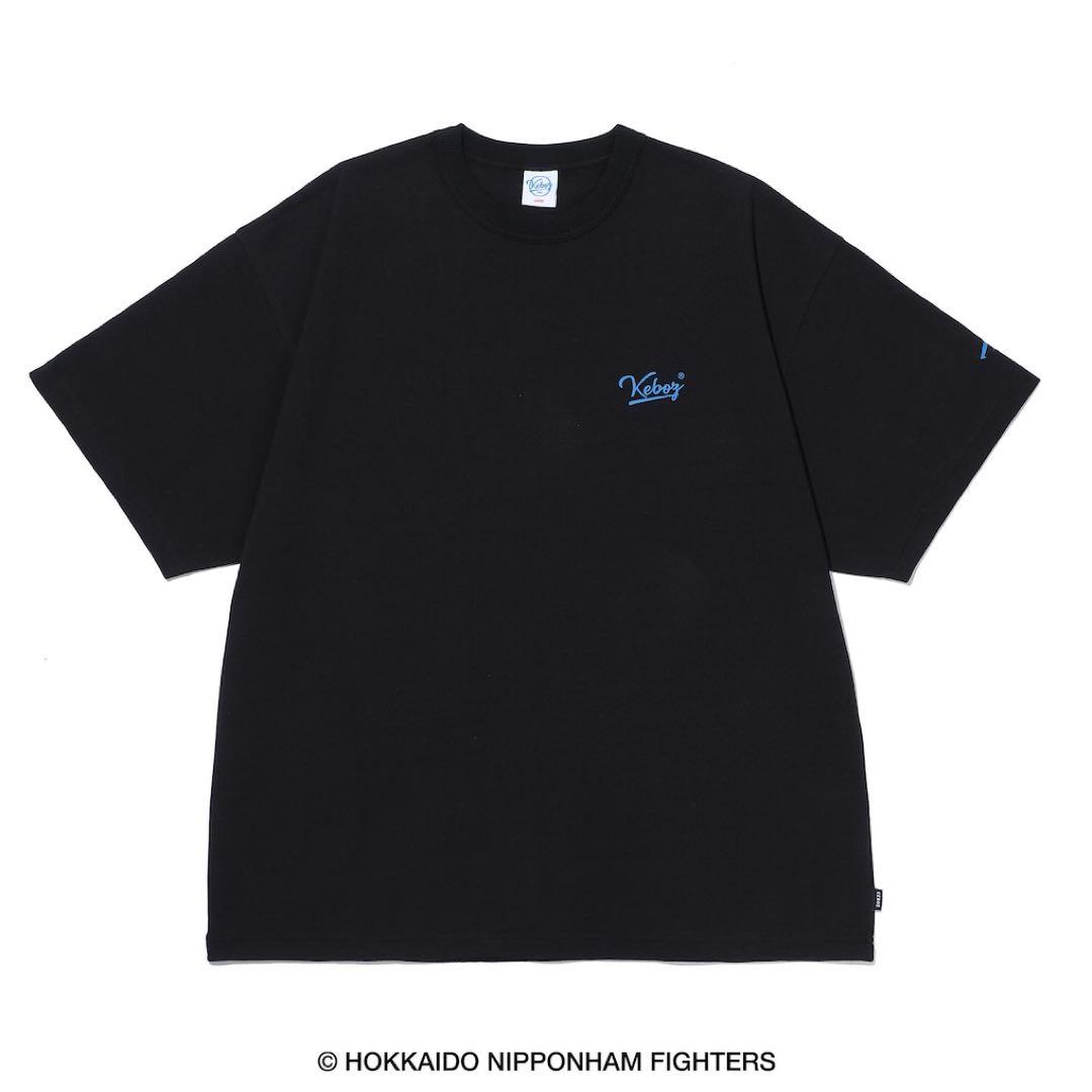 KEBOZ ファイターズ ESCON SS TEE Tシャツ ブラック S