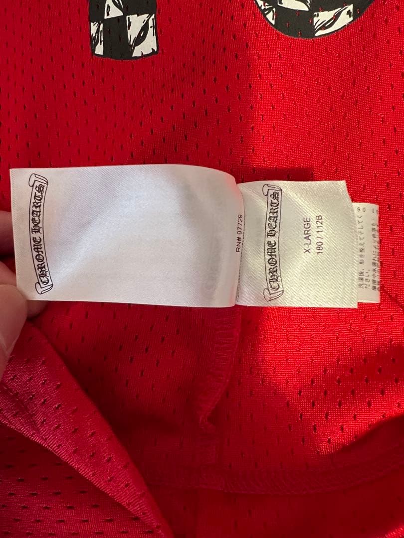 トップス CHROME HEARTS MATTY BOY MESH WARM UP TEE