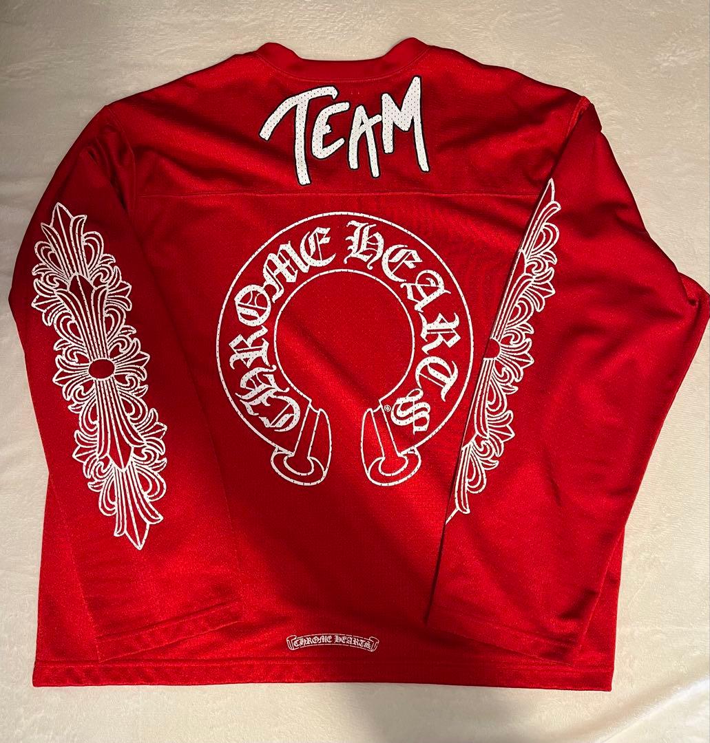 トップス CHROME HEARTS MATTY BOY MESH WARM UP TEE