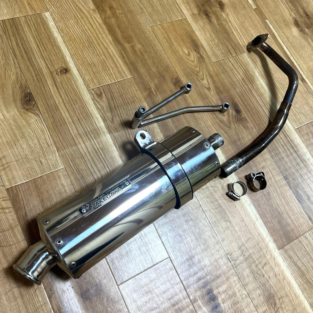 DIO110 JF31用　武川マフラー【TAKEGAWA】