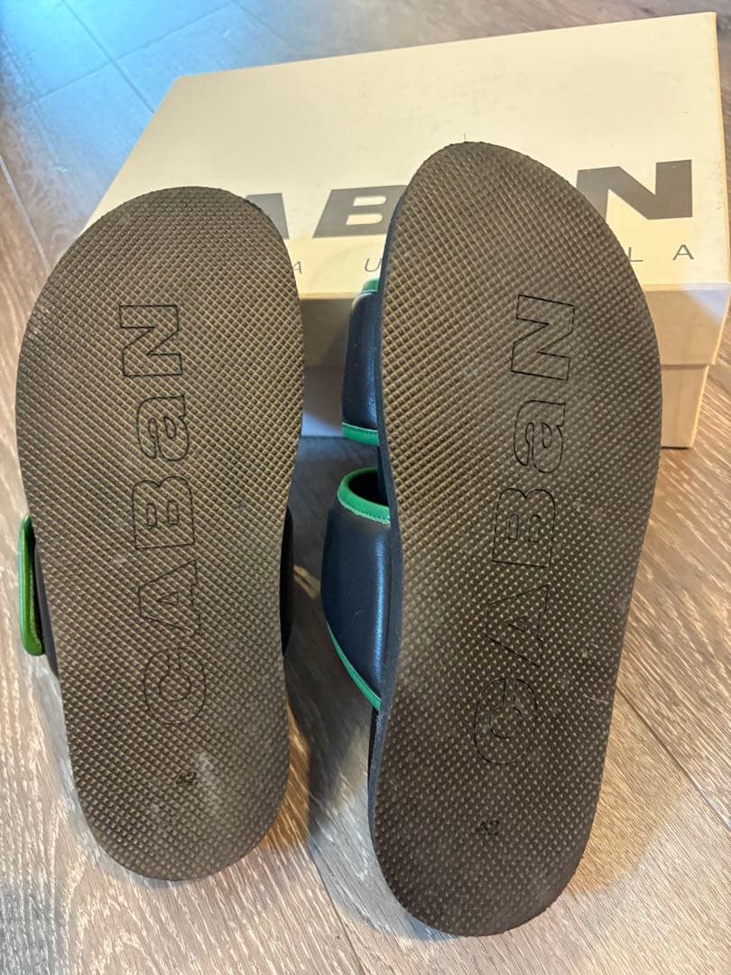 O　CABaN ブラック サンダル サイズ42(26.5-27)