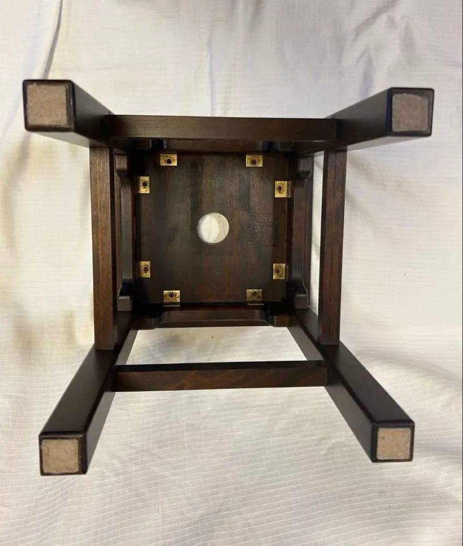 KIMI様　北海道民芸家具 木製スツール　花台　椅子　民藝家具